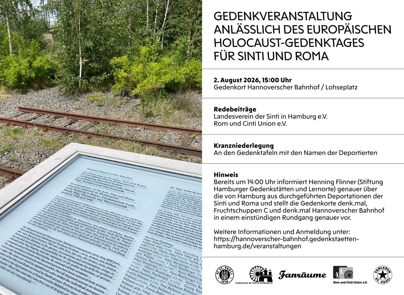 Gedenktag 2. August 2026